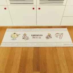 폼폼푸린 주방매트 러너, 러그